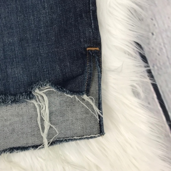 FRAME DENIM Raw Hem Catamaran Jean Skirt sz 27 - Picture 8 of 15